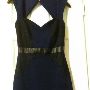 Guess Isis Seamed Lace Dress